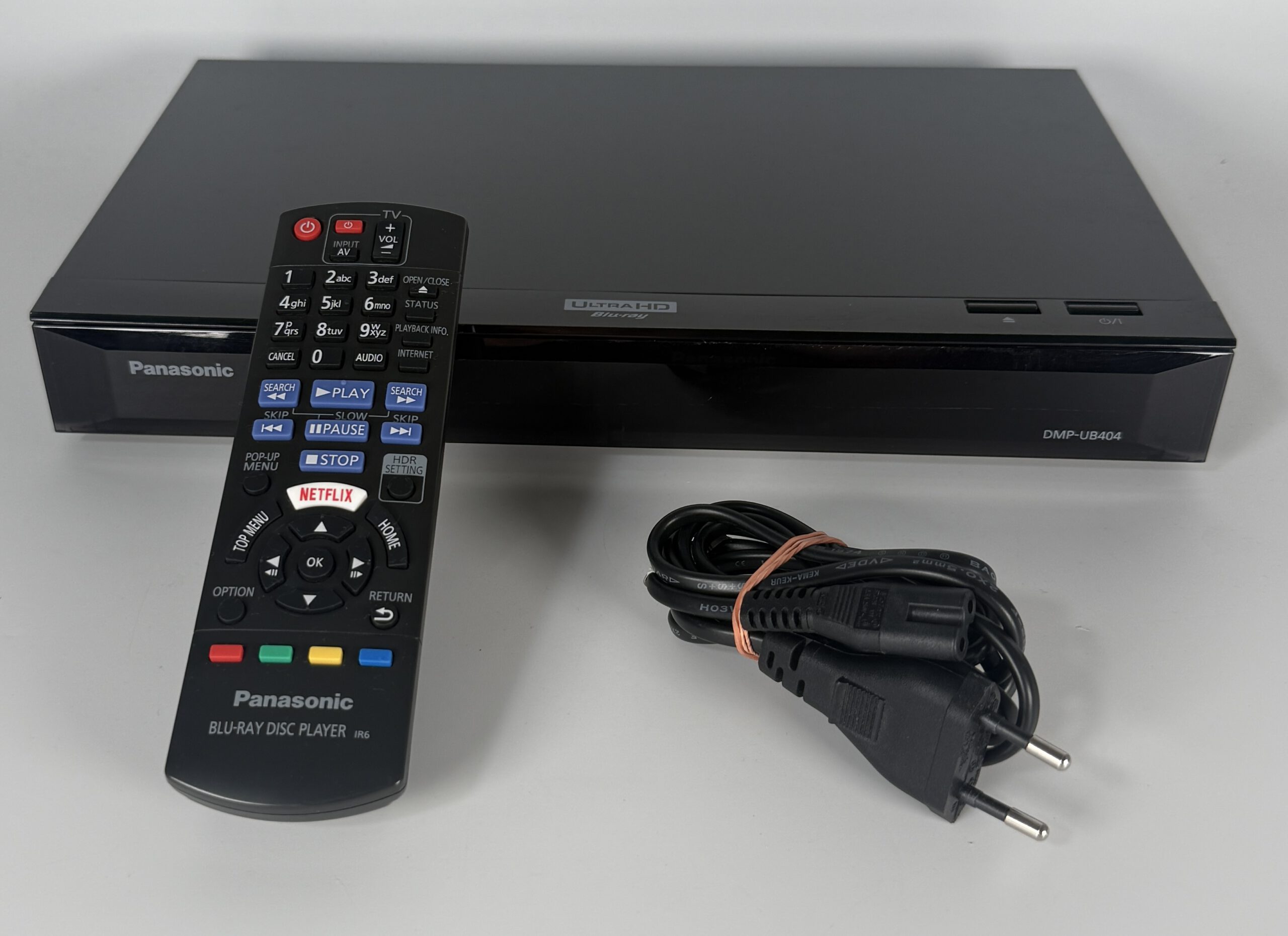 Panasonic DMP UB404 DVD & 4K Blu Ray Player UHD
