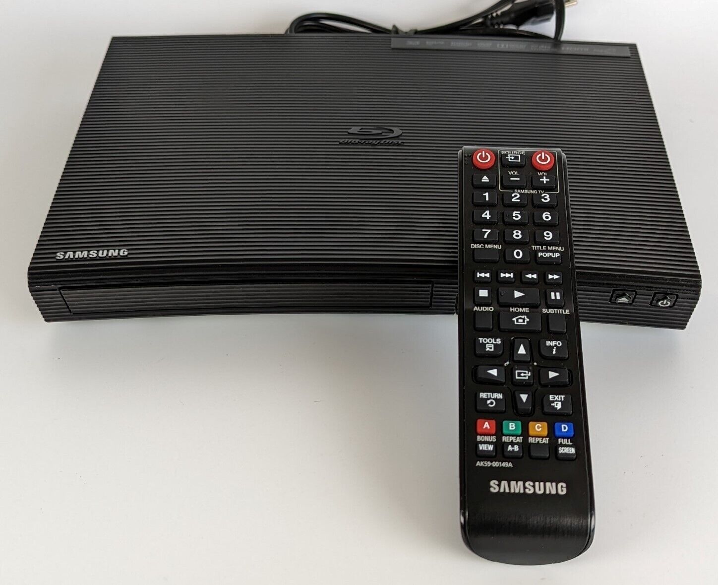 Samsung BD J5500 DVD- & 3D Blu Ray Player Curved Design